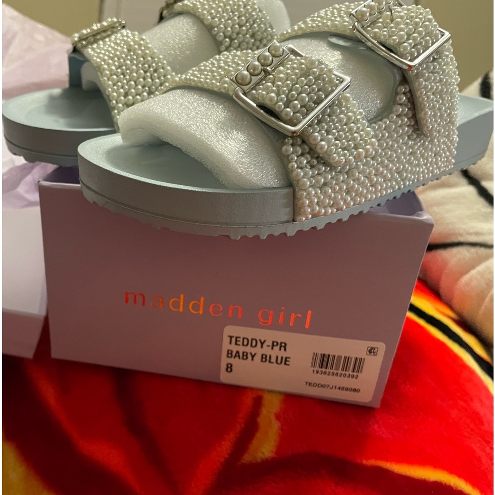 Madden Girl, baby blue, size 8 - Picture 3 of 8